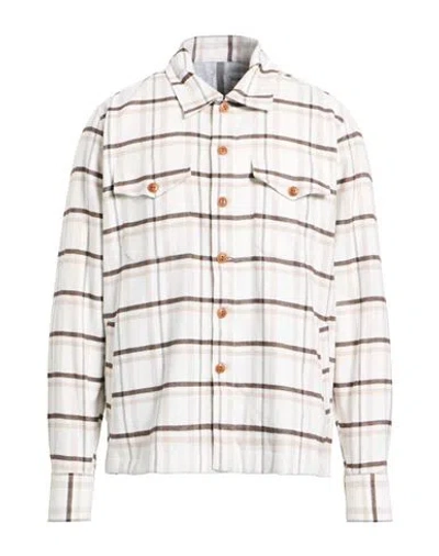 Eleventy Man Shirt White Size L Cotton In White