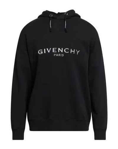 Givenchy Man Sweatshirt Black Size 3xl Cotton In Black