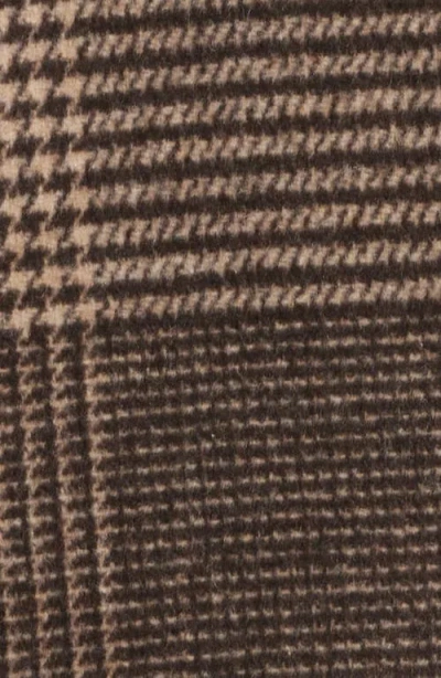 Vince Camuto Wool Blend Coat In Brown