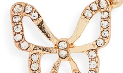 Bp. Butterfly Charm Bracelet In Gold