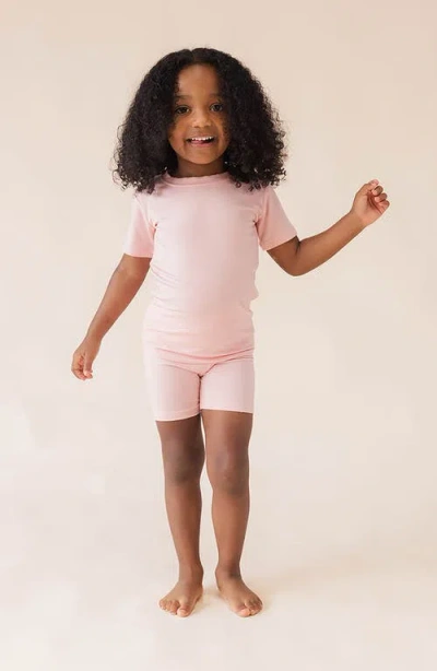 Wildbird Cloudblend™ Two-piece Short Pajamas In Pink