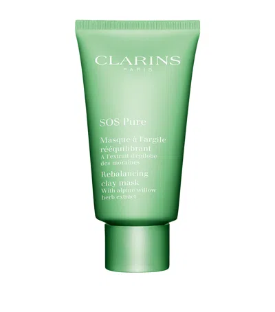 Clarins Sos Pure Rebalancing Clay Mask In Green