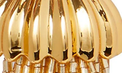 Lele Sadoughi Chateau Rope Tassel Drop Earrings In Gold