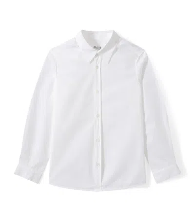 Bonpoint Cotton Acteur Shirt In White