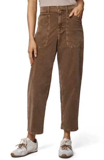 Splendid Carissa Corduroy Pants Dark Saddle In Brown