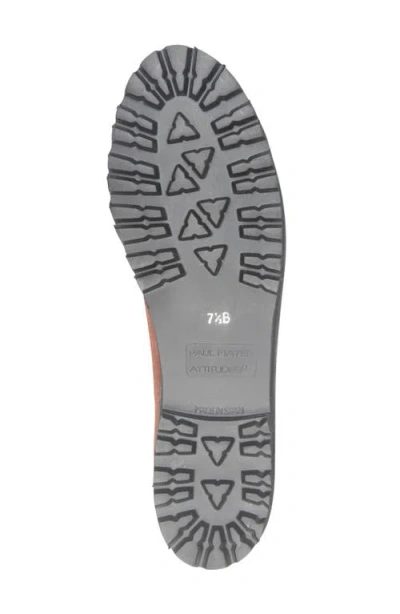 Paul Mayer Bravo Lug Sole Ballet Flat In Brown