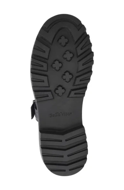 Bella Vita Women's Makell Comfort Lug Buckle Loafers In Blue