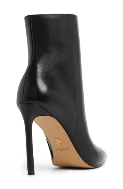 Aldo Guavaberry Pointed Toe Bootie In Black