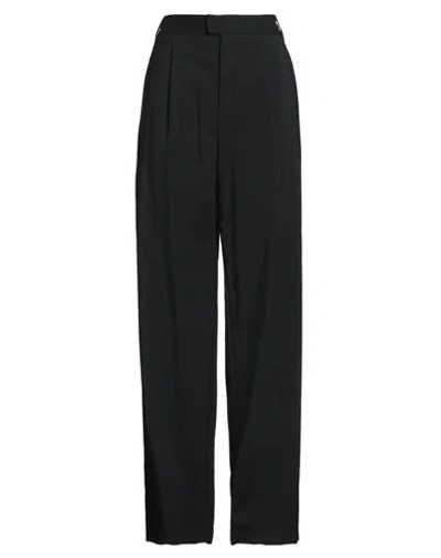 Blumarine Woman Pants Black Size 10 Virgin Wool, Elastane, Polyamide In Black