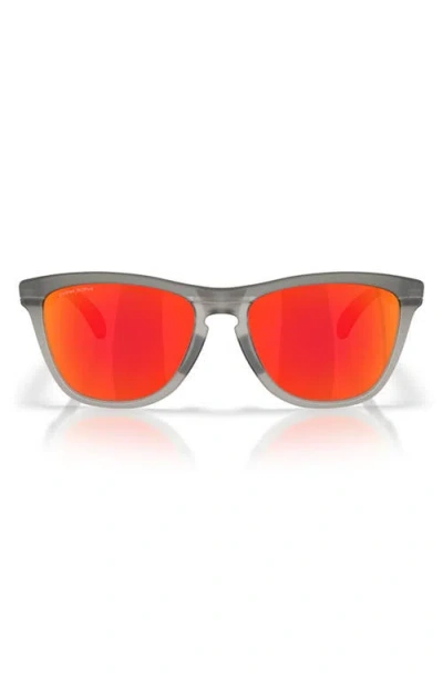 Oakley Unisex Sunglasses Oo9284a Frogskins™ Range (low Bridge Fit) In Red