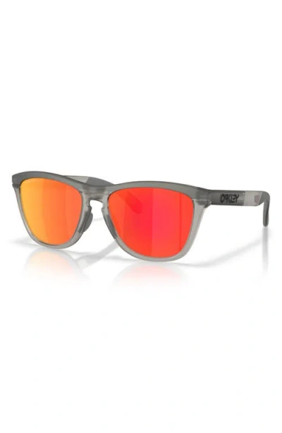 Oakley Unisex Sunglasses Oo9284a Frogskins™ Range (low Bridge Fit) In Red