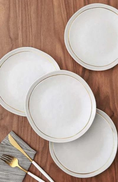 Stone Lain Clara 32 Pc. Dinnerware Set, Service For 8 In Gray