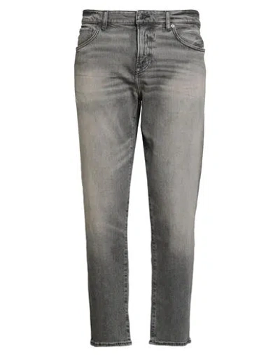 Hugo Boss Boss Man Jeans Grey Size 33 Cotton, Elastane In Gray