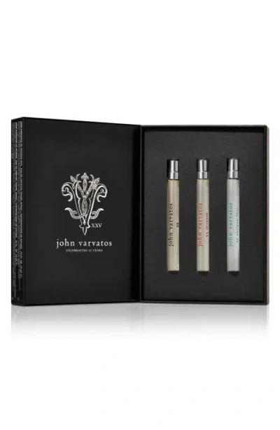 John Varvatos Xx Eau De Toilette Gift Set In Transparent