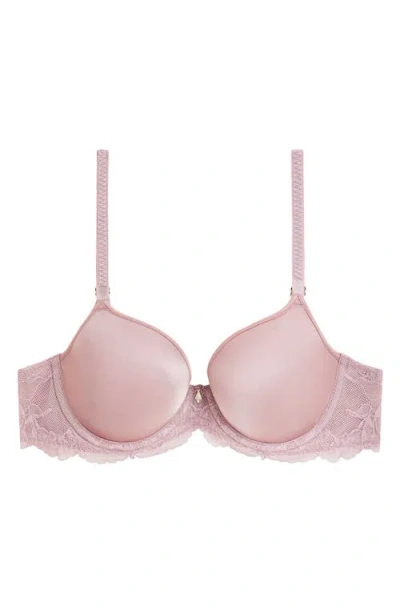 Wacoal Vivid Attraction Contour Bra Woodrose In Pink