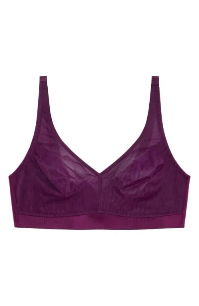 Wacoal Elevated Allure Wire Free Bra In Purple