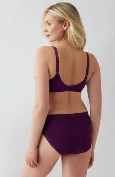 Wacoal Elevated Allure Wire Free Bra In Purple