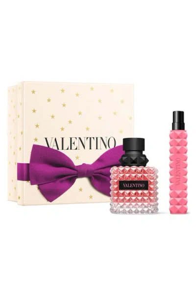 Valentino Donna Born In Roma Eau De Parfum Perfume Duo Set In Pink