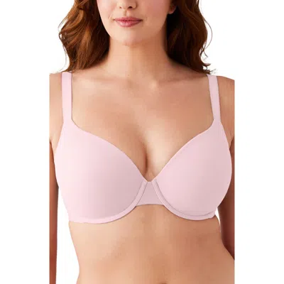 Wacoal Shape Revelation Shallow Top Contour Underwire Bra In Pink
