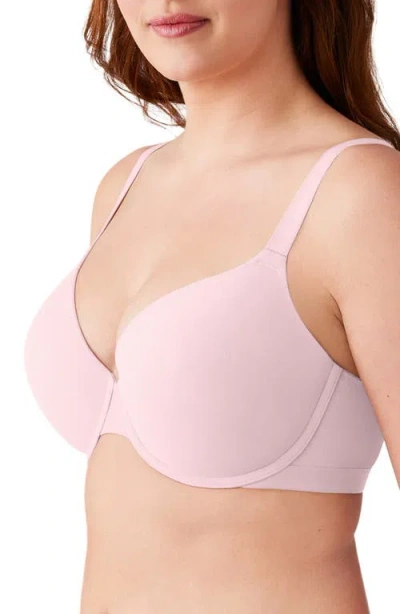 Wacoal Shape Revelation Shallow Top Contour Underwire Bra In Pink
