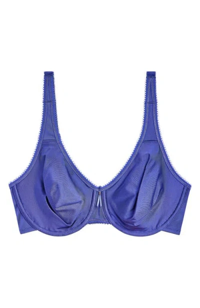 Wacoal Basic Beauty Underwire T-shirt Bra 853192 In Blue