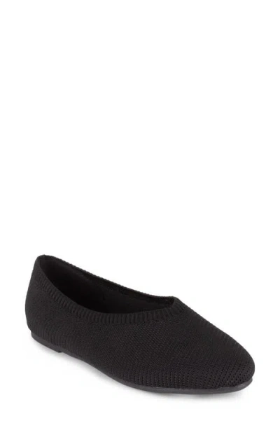 Tahari Women's Martinique Knit Slip-on Flats In Black