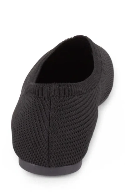 Tahari Women's Martinique Knit Slip-on Flats In Black