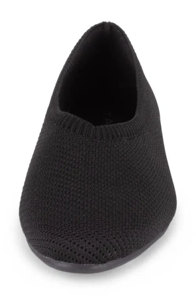 Tahari Women's Martinique Knit Slip-on Flats In Black