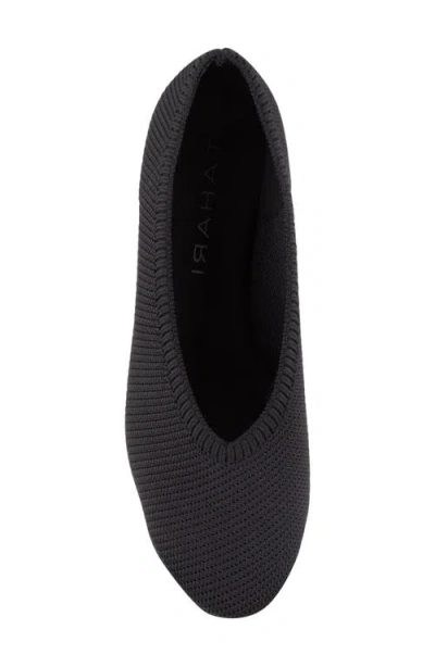 Tahari Women's Martinique Knit Slip-on Flats In Black