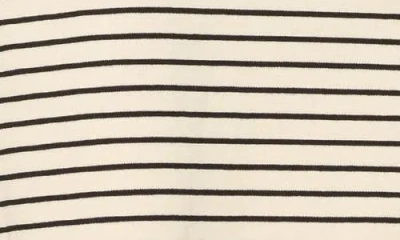 Edikted Brena Striped Oversized T-shirt In Neutral