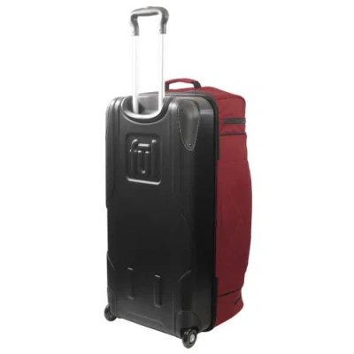 Ful Workhorse 30" Split Level  Rolling Duffle Bag In Red