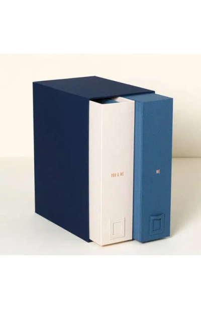 Savor Wedding Keepsake Organizer In Blue