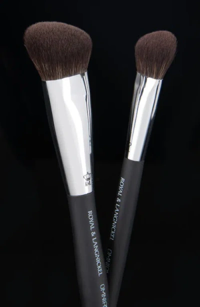 Omnia Brush Complexion Brush Duo Bundle In Black