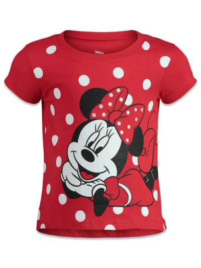 Disney Minnie Mouse Mickey Mouse & Friends 4-pack T-shirts In Multi