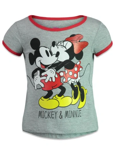 Disney Minnie Mouse Mickey Mouse & Friends 4-pack T-shirts In Multi