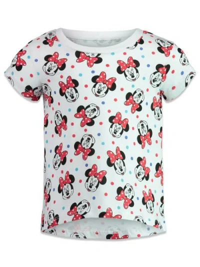 Disney Minnie Mouse Mickey Mouse & Friends 4-pack T-shirts In Multi