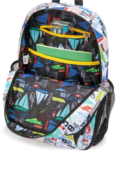 Nautica Sailboats 16 Inch Backpack For Kids And Teens