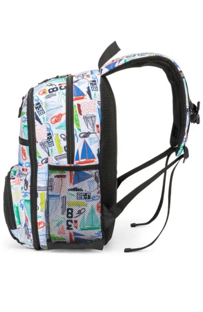 Nautica Sailboats 16 Inch Backpack For Kids And Teens