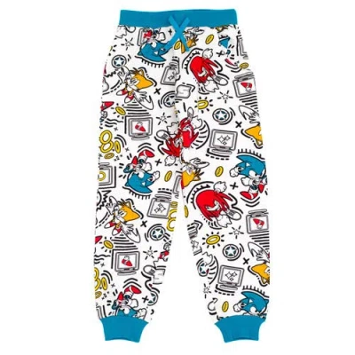 Sega Sonic The Hedgehog French Terry Sweatshirt & Pants Set In Multi