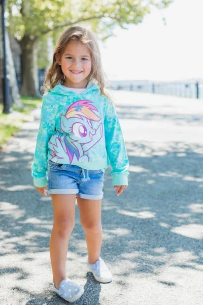 My Little Pony Rainbow Dash Pullover Hoodie In Blue
