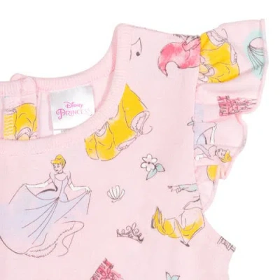 Disney Princess Sleeveless Skater Romper In Pink