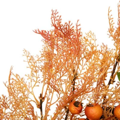 Northlight Berry, Caspia And Leaves Fall Harvest Artificial Wreath In Multi