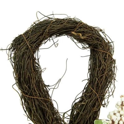 Northlight 24in Twig Teardrop Swag In Brown