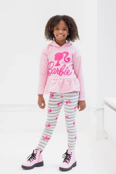 Barbie Hoodie & Leggings Set In Multi