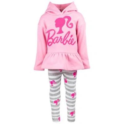Barbie Hoodie & Leggings Set In Multi