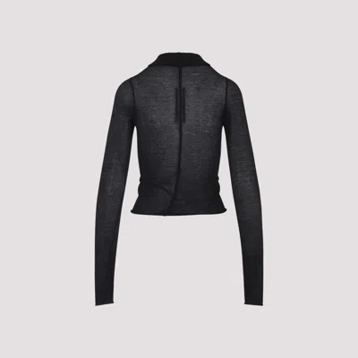 Rick Owens Allanah Long Sleeves Top Women In Black