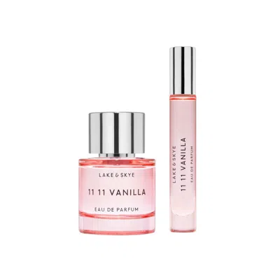 Lake & Skye 11 11 Vanilla Eau De Parfum Gift Set In Pink