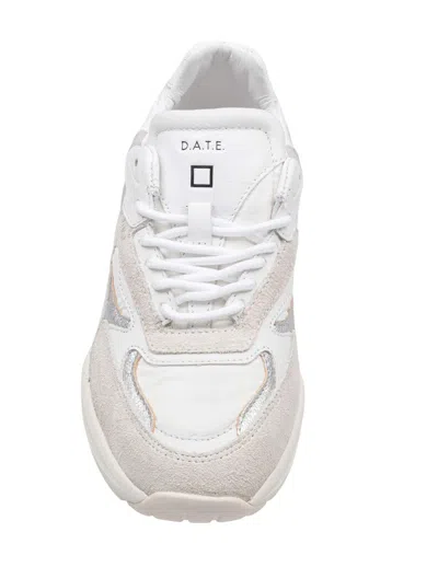 Date D.a.t.e. Nylon And Suede Running Sneakers In Red
