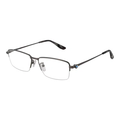 Bmw Silver Men Optical Frames In Black