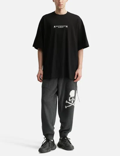 Mastermind Japan Oversized "i Do Not Care" Short Sleeve T-shirt In Black